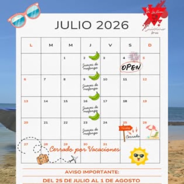 Publicación de Facebook De La Kasa Cuisine